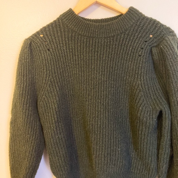a new day Dark Green Crew Neck Sweater - Picture 3 of 7